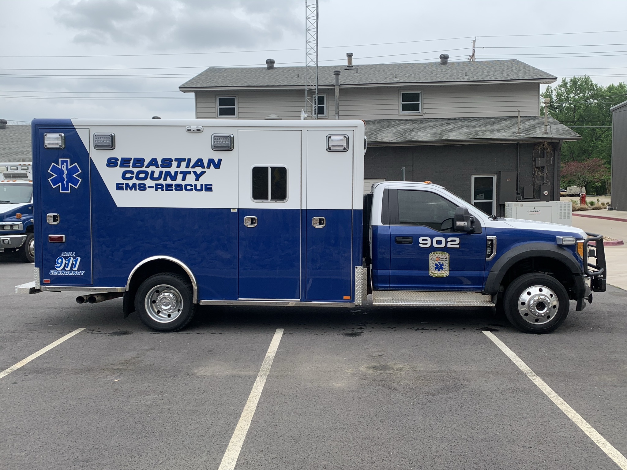 County EMS Vehicle